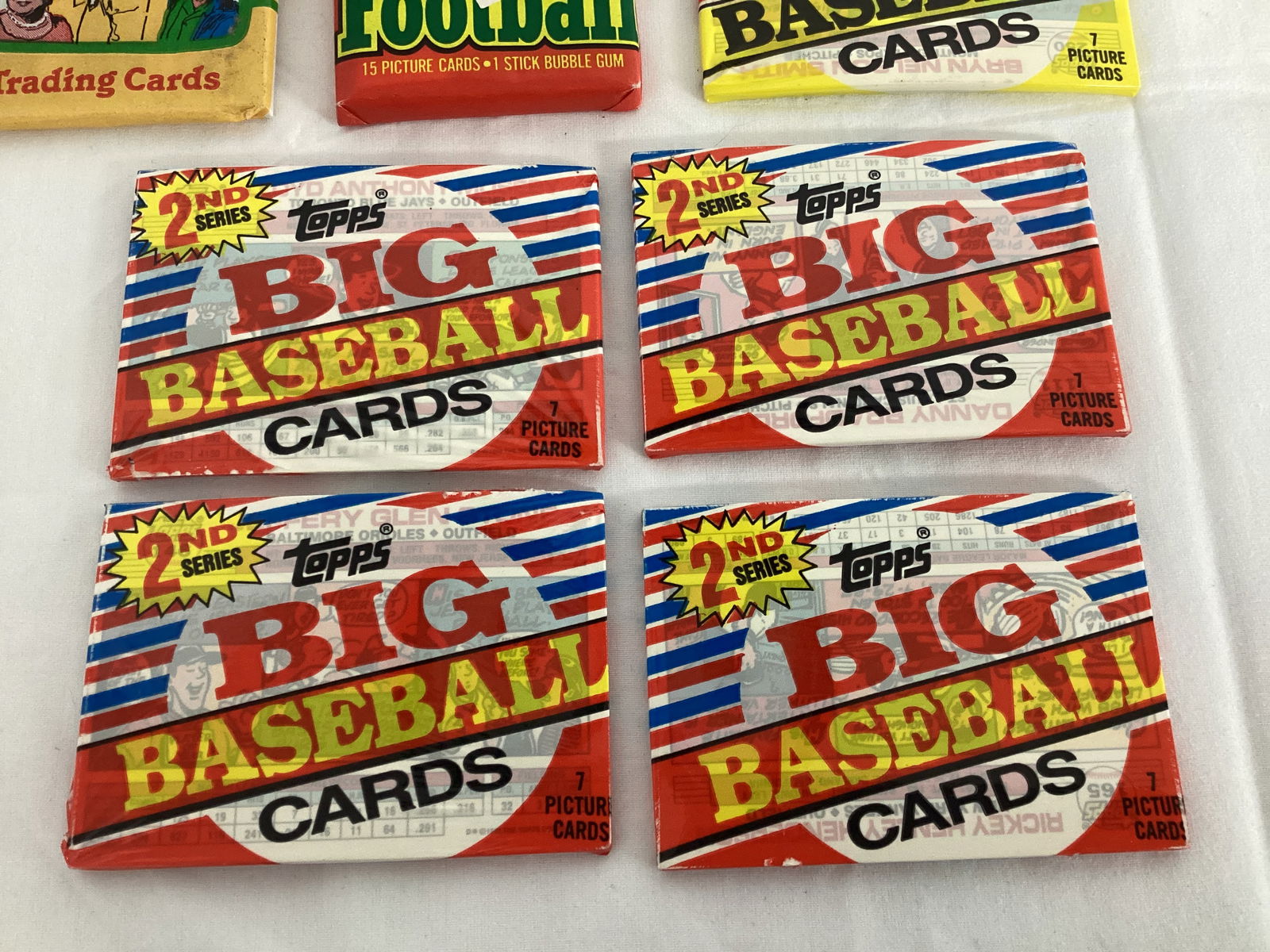 Baseball, Football, and Andy Griffith Trading Card Sealed Packs - 5