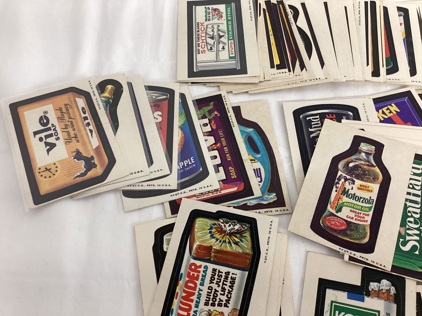 1970's Topps Wacky Packages Stickers and Puzzle Trading Cards - 5
