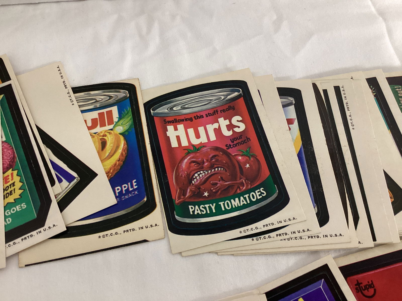 1970's Topps Wacky Packages Stickers and Puzzle Trading Cards - 7