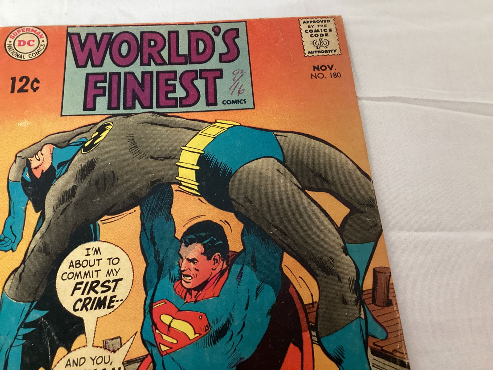 World's Finest Comics 180 DC Superman Batman Comic Book - 3