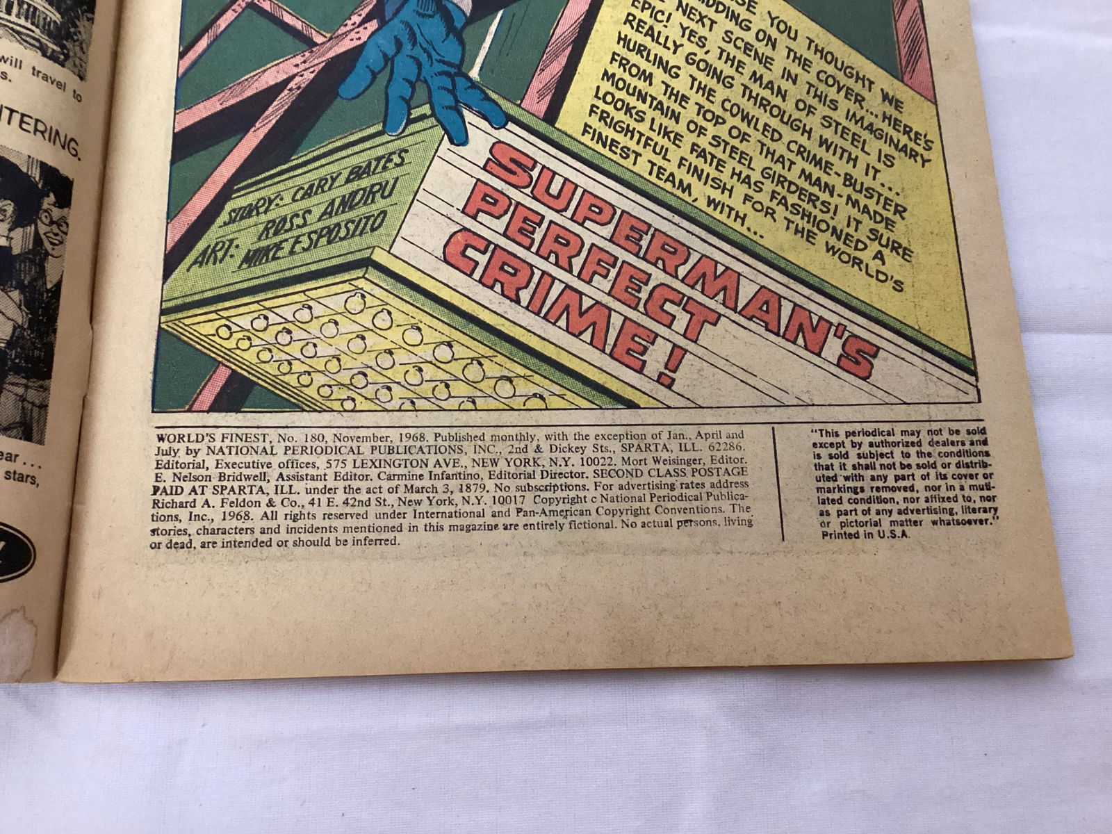 World's Finest Comics 180 DC Superman Batman Comic Book - 7