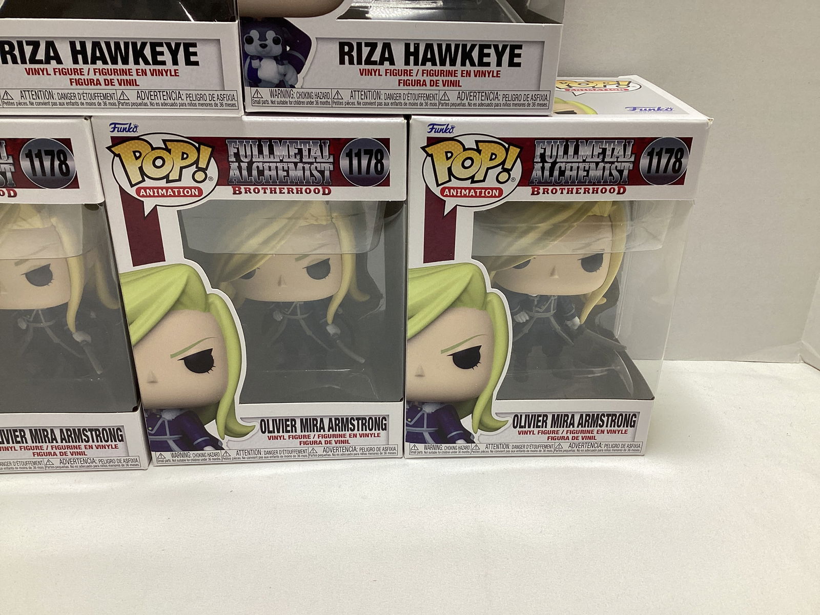 Five Fullmetal Alchemist Anime Funko Pops - 4