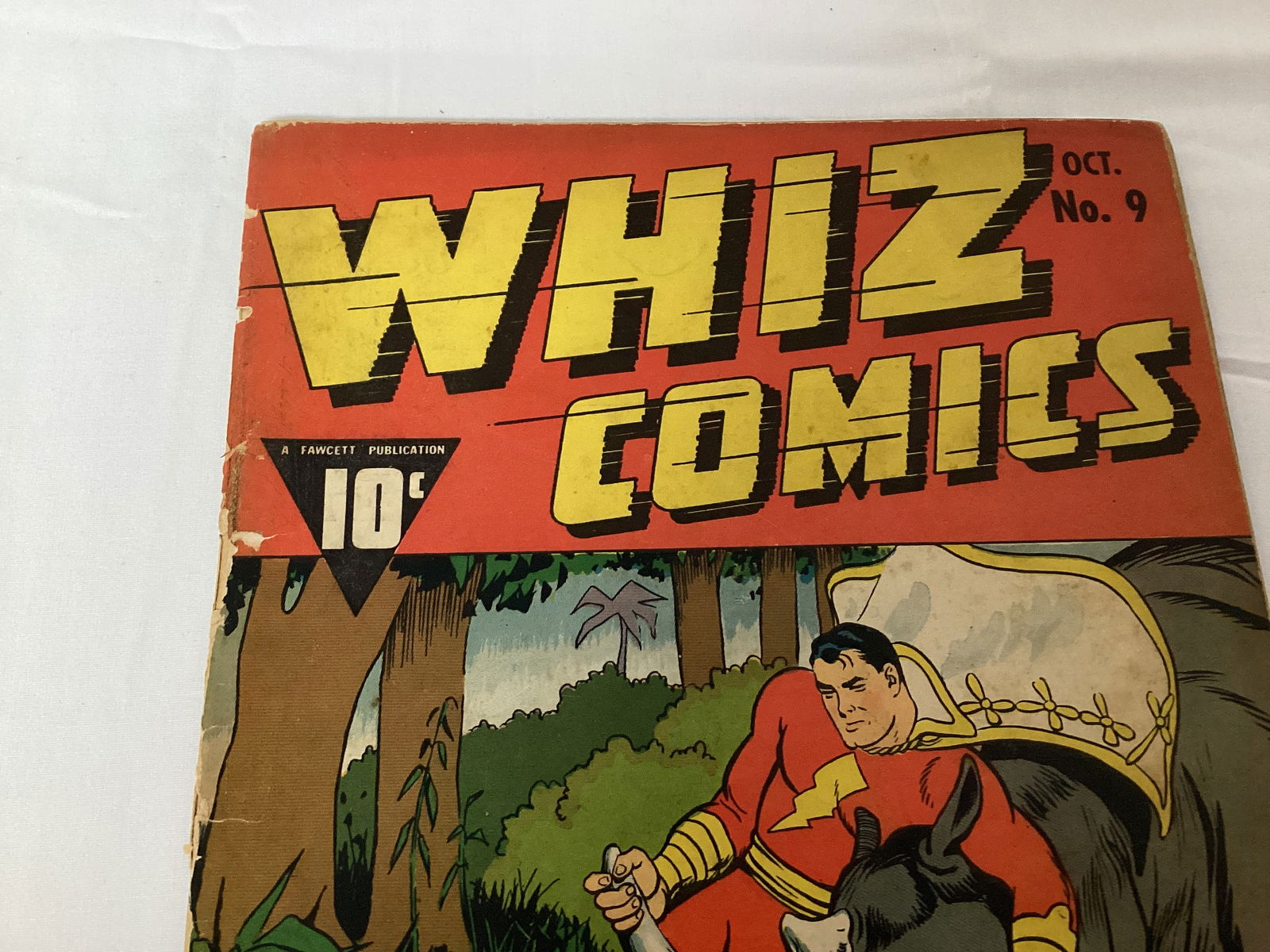 Whiz Comics 9 Fawcett Comic Book - 2