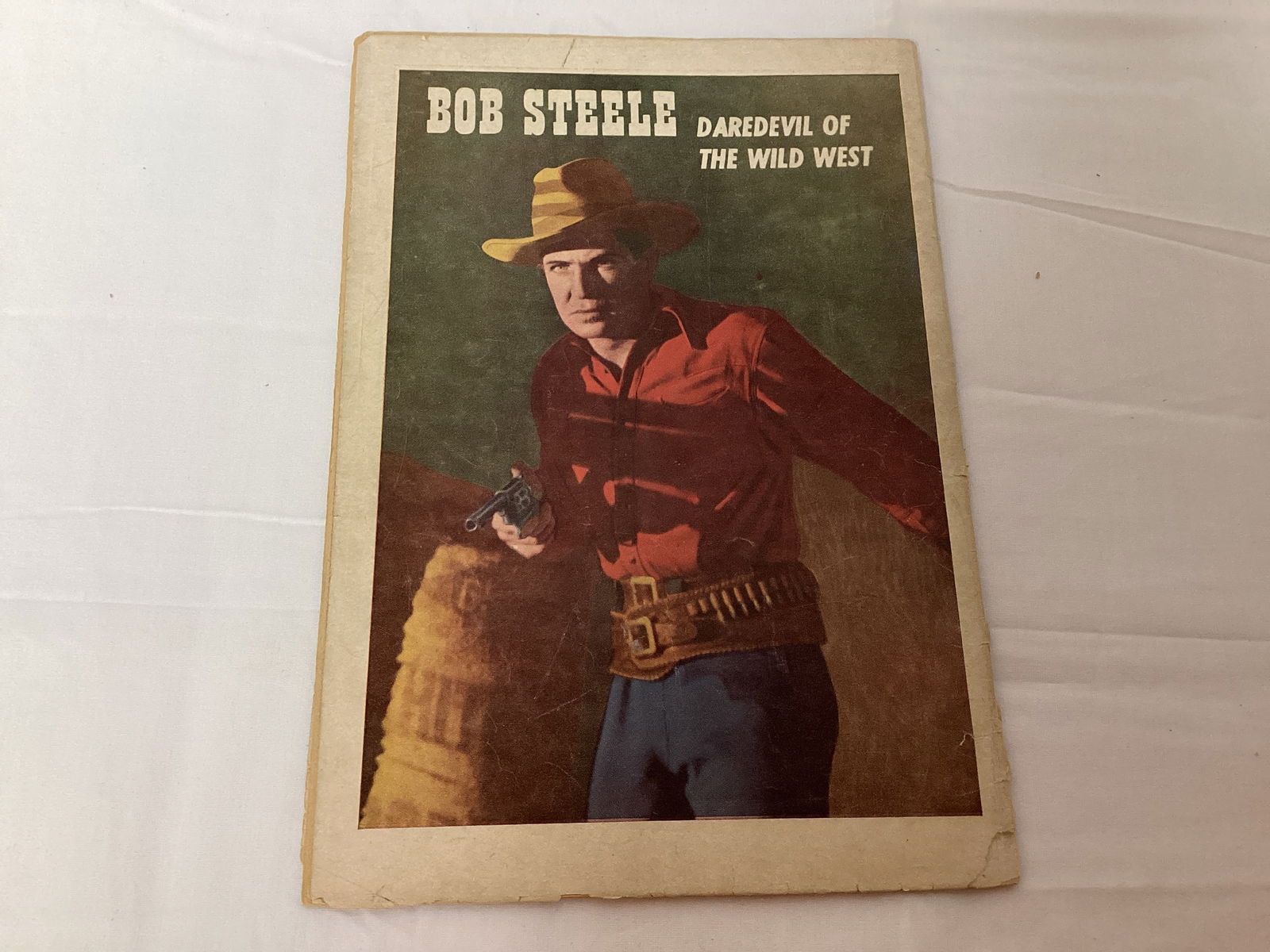 Bob Steele Western 3 Fawcett Comic Book - 8