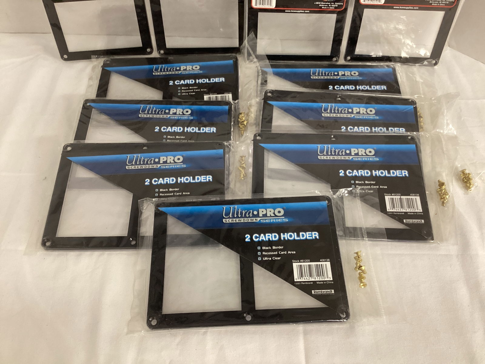 Ultra Pro and BCW Screwdown Trading Card Holders - 4