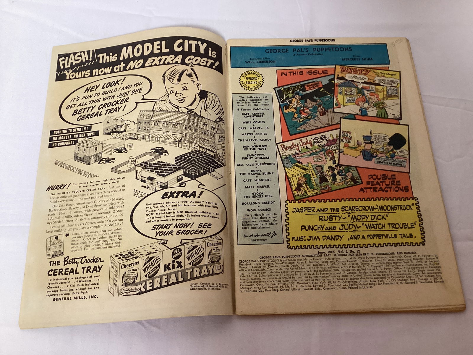 George Pal's Puppetoons 12 Fawcett Comic Book - 6