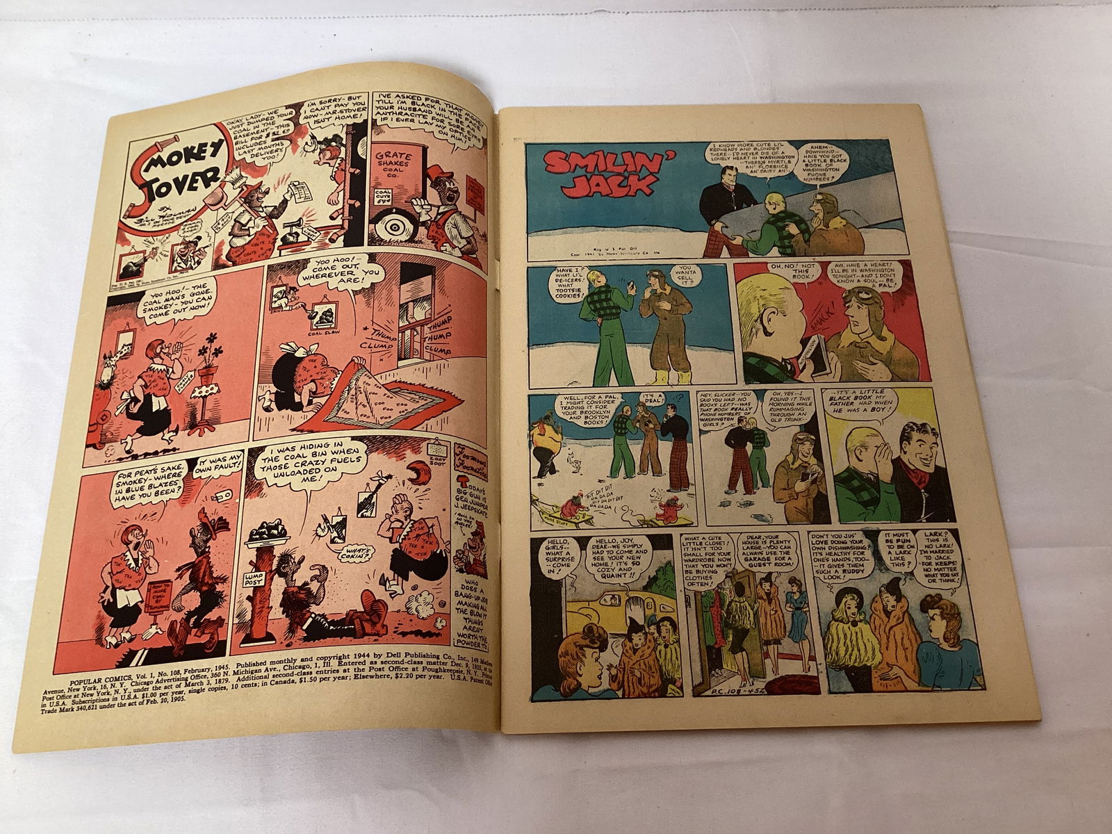 Popular Comics 108 Dell Comic Book - 6