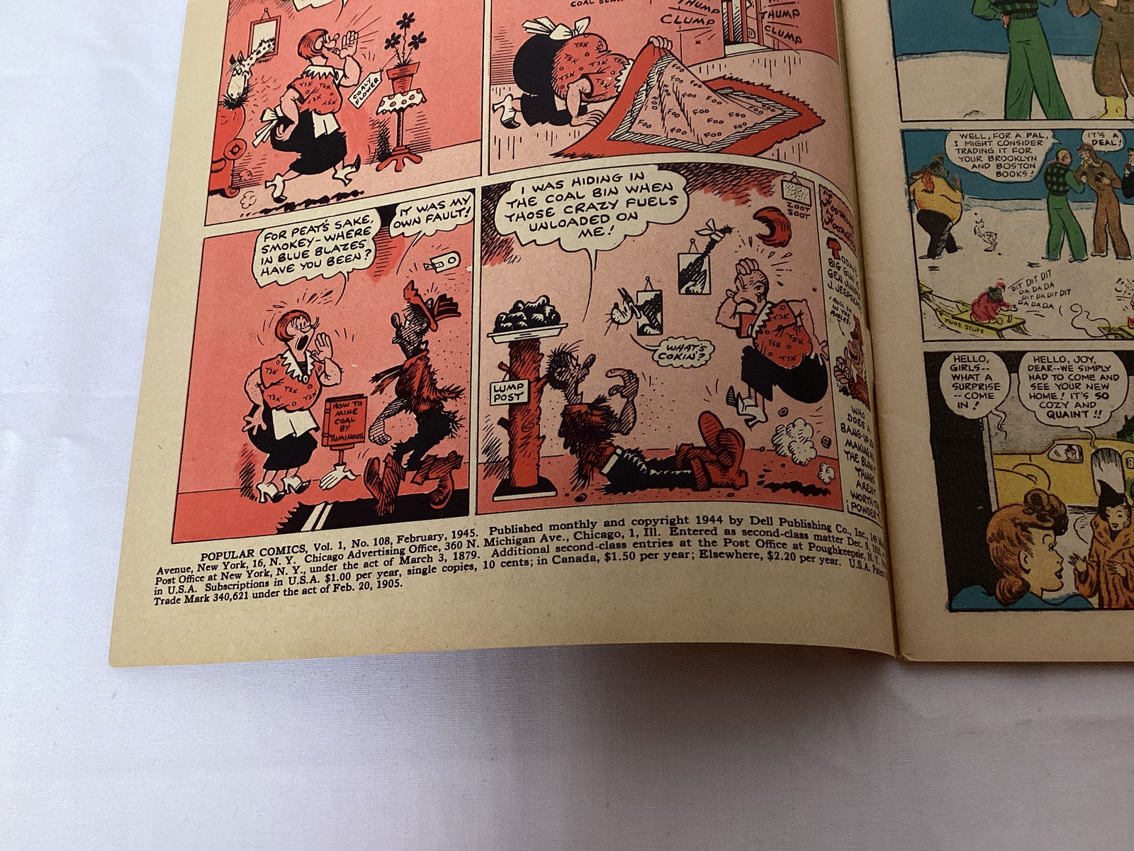 Popular Comics 108 Dell Comic Book - 7