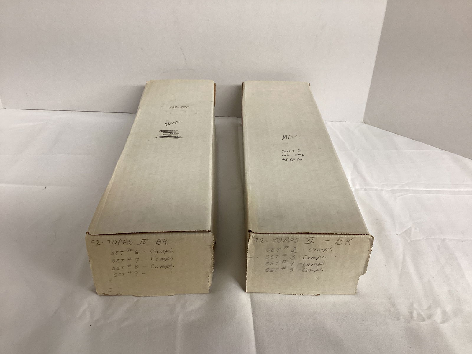 1993 Topps Basketball Cards: not a complete set, 14 1/2" boxes 