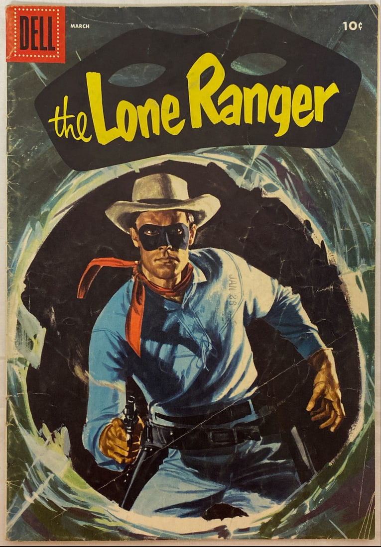 The Lone Ranger 93 Dell Western Comic Book (1 of 8)