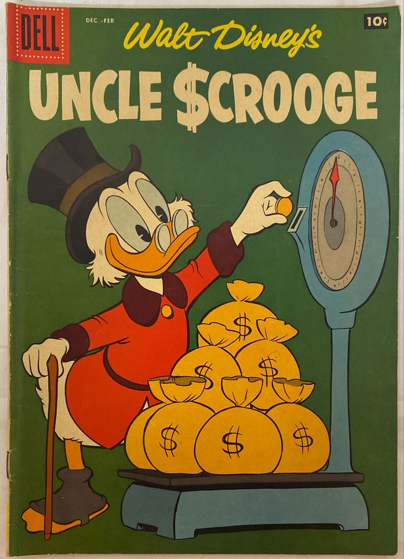 Walt Disney's Uncle Scrooge 20 Dell Comic Book (1 of 8)