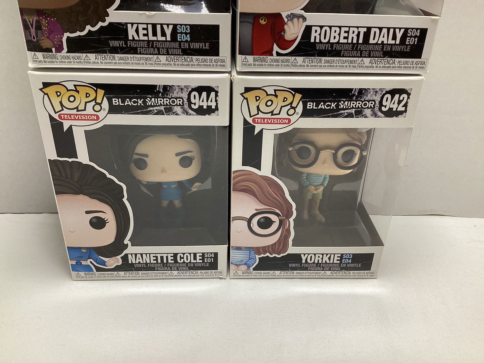Four Black Mirror Funko Pops - 3