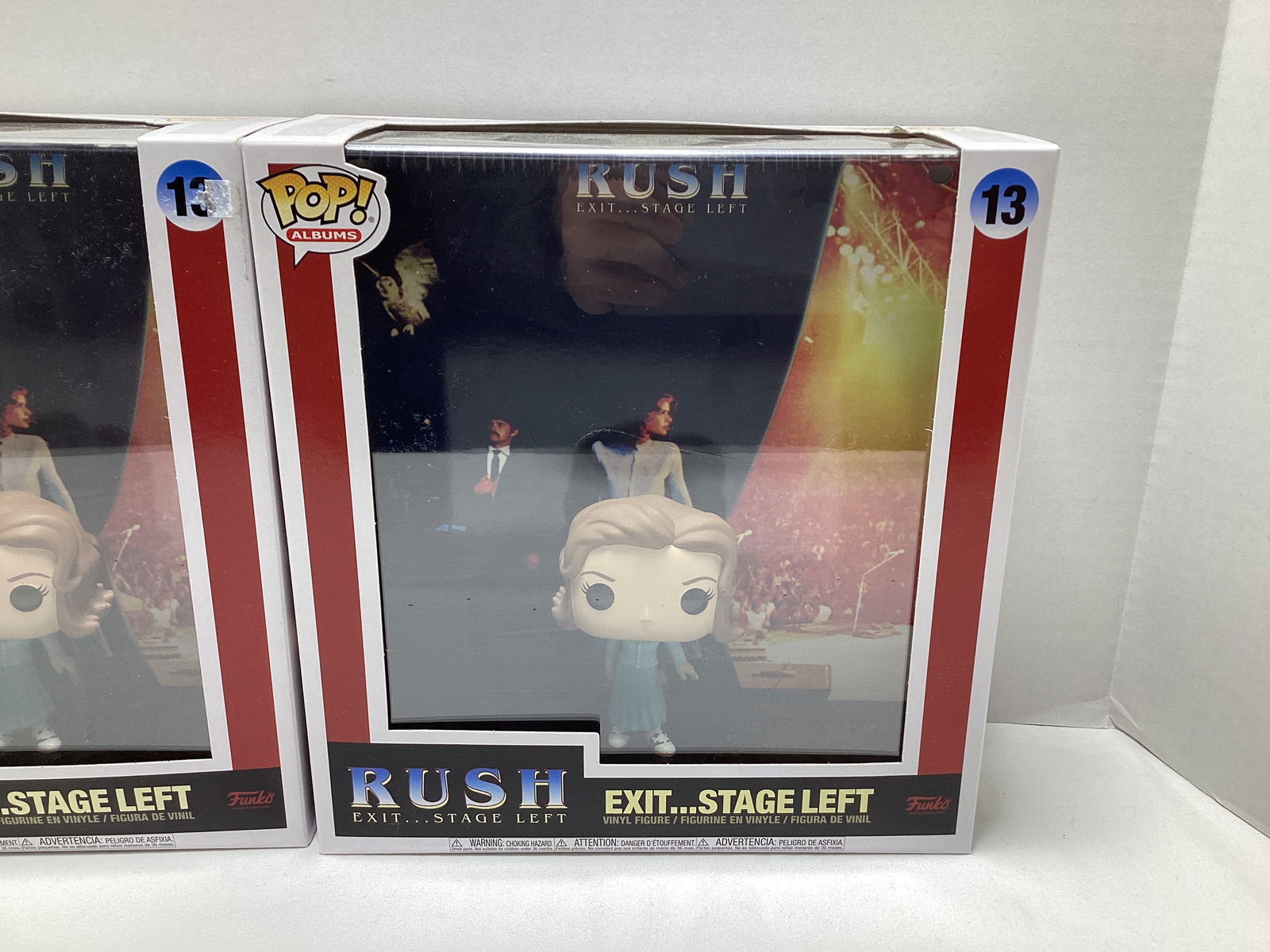 Two Rush Exit Stage Left Funko Pop Albums - 3