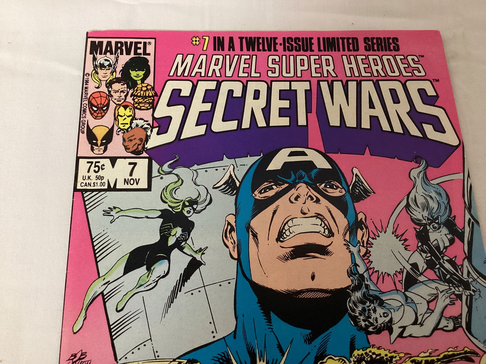 Marvel Super Heroes Secret Wars 7 Marvel Comic Book - 2