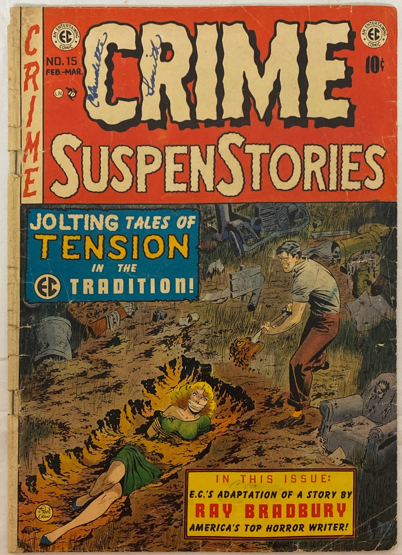 Crime SuspenStories 15 EC Comic Book (1 of 8)