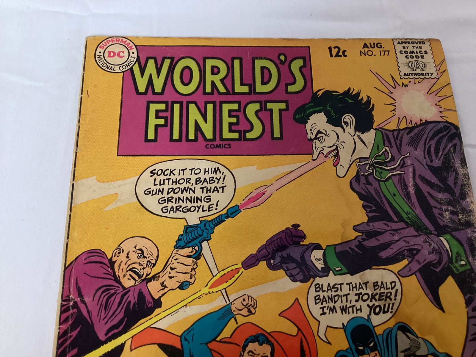World's Finest Comics 177 DC Superman Batman Comic Book - 2