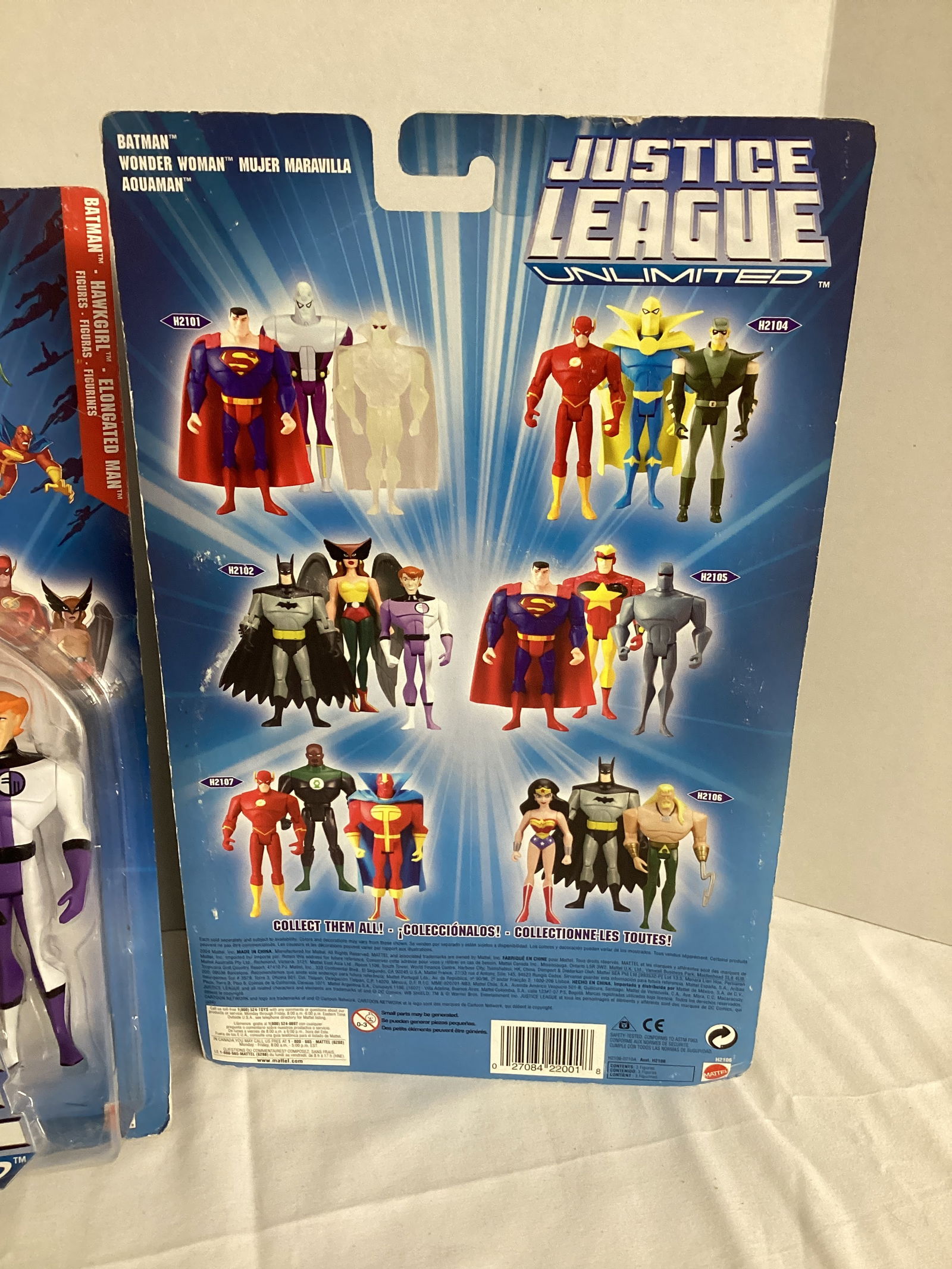 Three Packs of DC Justice League Unlimited Action Figures - 5