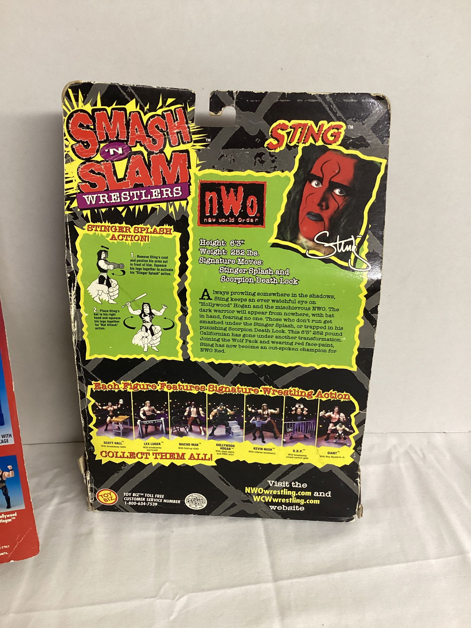 Two Sting Wrestling Action Figures - 5