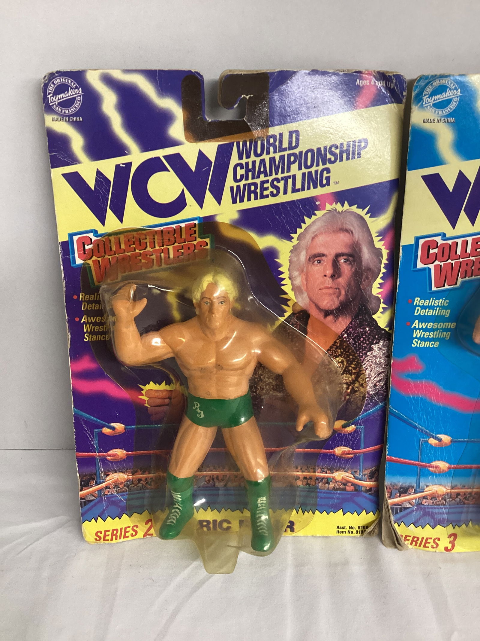WCW Ric Flair and Macho Man Randy Savage Wrestling Figures - 2