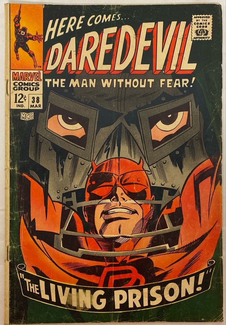Daredevil 38 Marvel Comic Book (1 of 8)