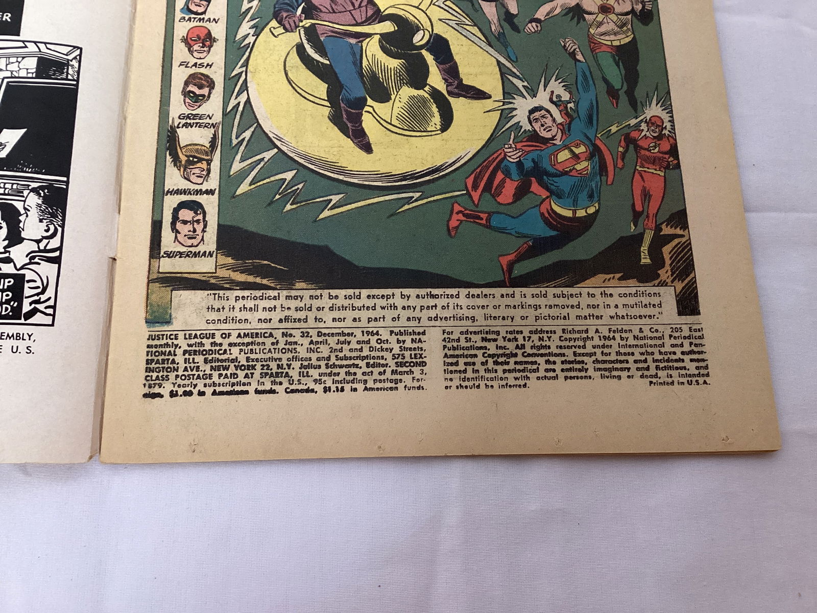 Justice League of America 32 DC Comic Book - 7