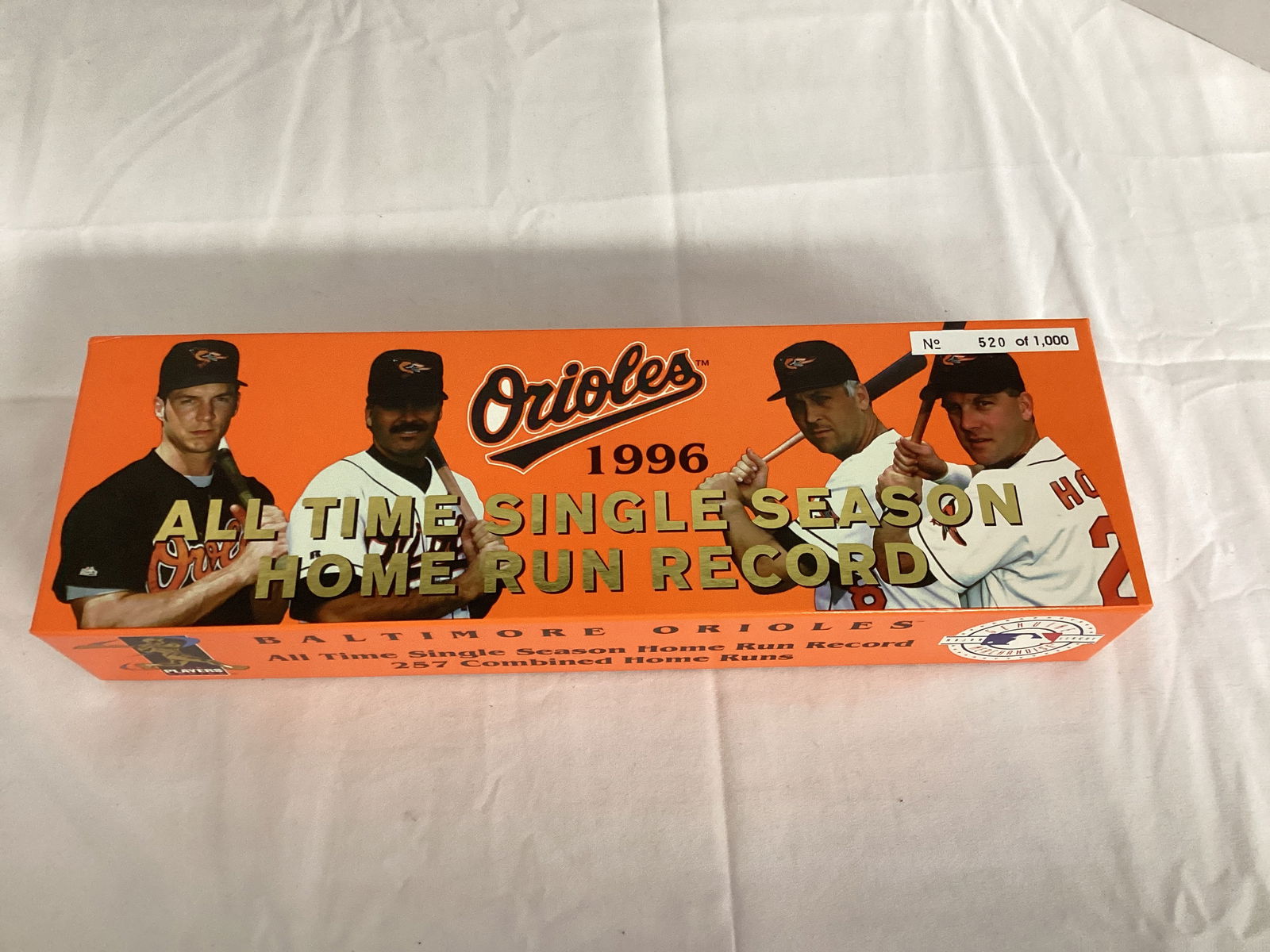 ERTL Baltimore Orioles 1996 All Time Single Season Home Run Record Transfer Truck Diecast: 1:64, Limited Edition 