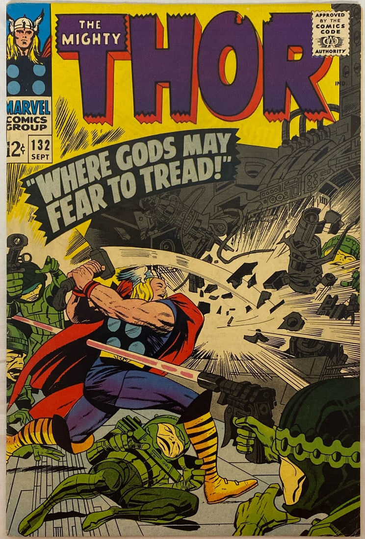 The Mighty Thor 132 Marvel Comic Book (1 of 8)