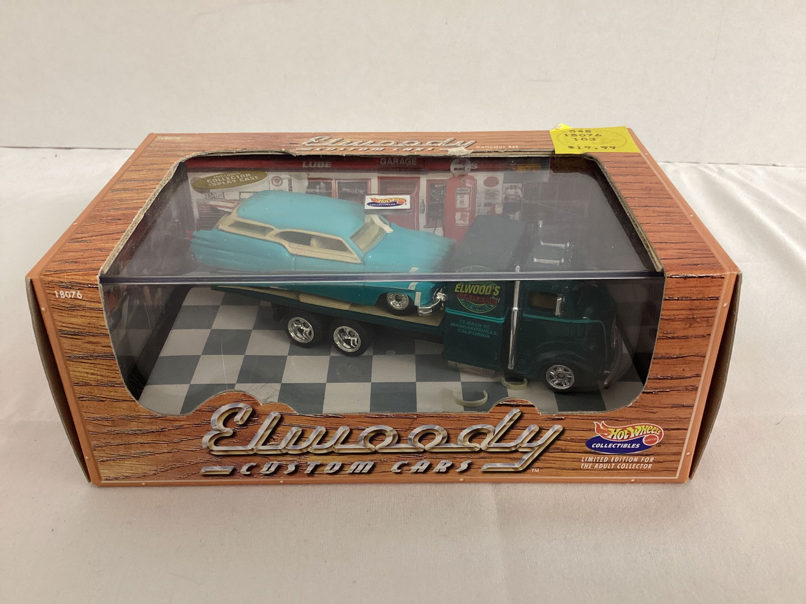 Hot Wheels Elwoody Custom Cars Diecast Collector Set (1 of 7)