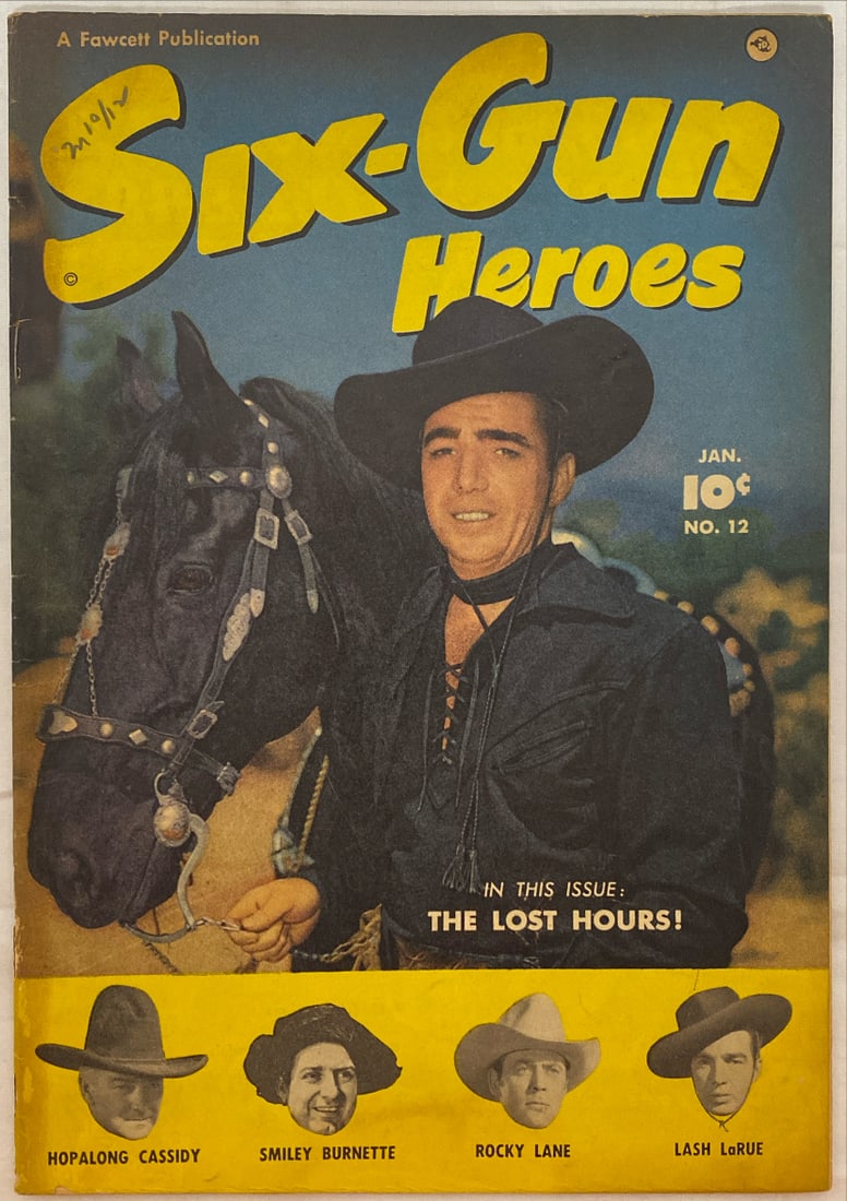Six Gun Heroes 12 Fawcett Western Comic Book (1 of 8)