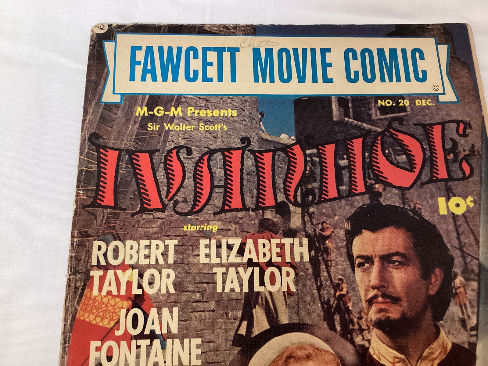 Fawcett Movie Comic 20 Ivanhoe Comic Book - 2