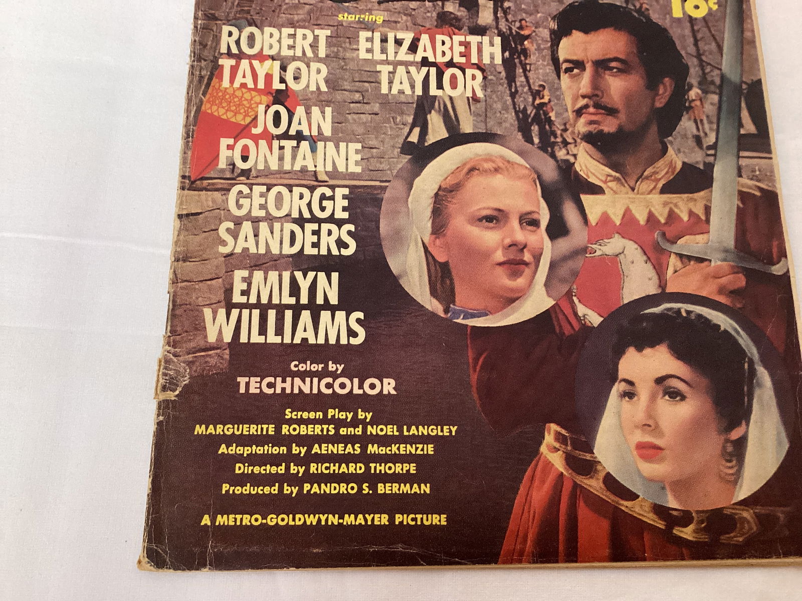 Fawcett Movie Comic 20 Ivanhoe Comic Book - 4