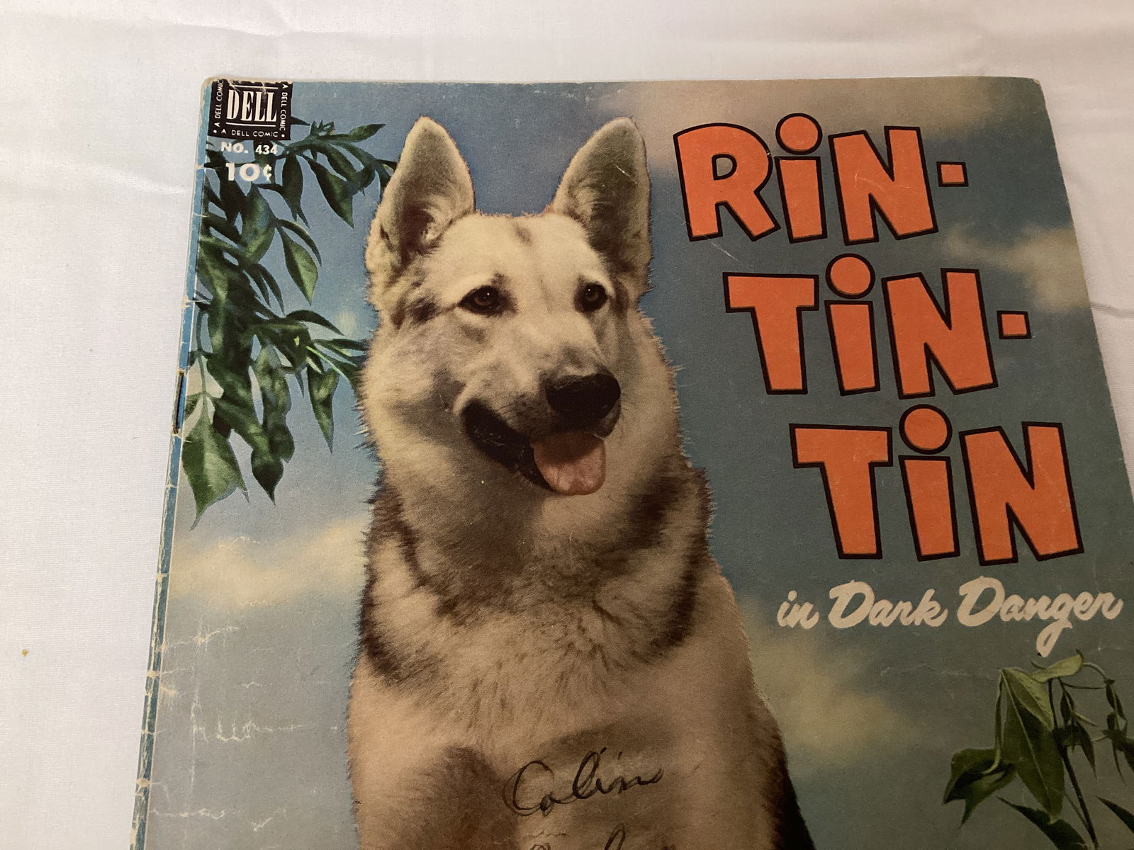 Rin-Tin-Tin 434 Dell Comic Book - 2