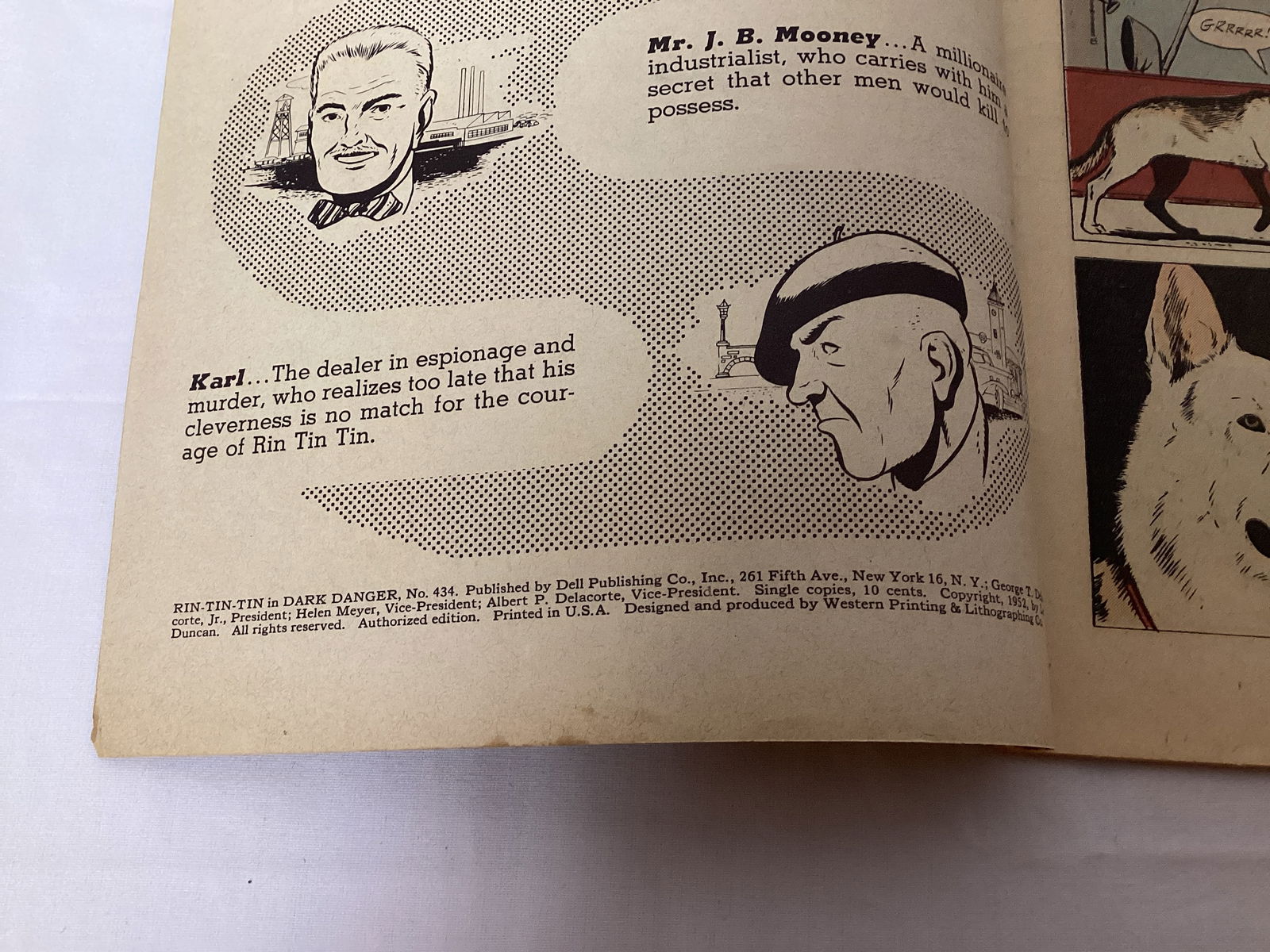 Rin-Tin-Tin 434 Dell Comic Book - 7