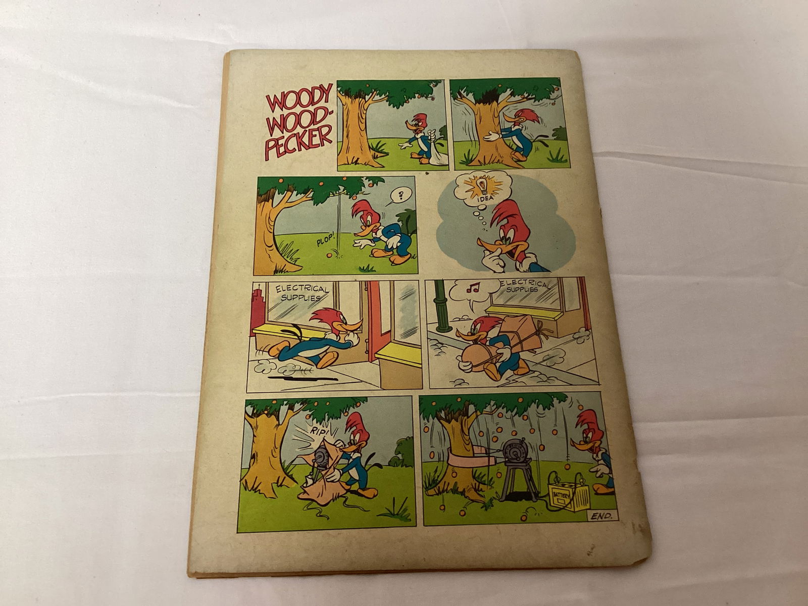 Walter Lantz Woody Woodpecker 232 Dell Comic Book - 8