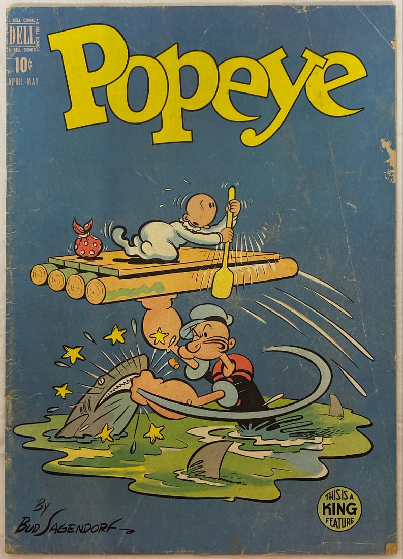 Popeye 6 Dell Comic Book (1 of 8)