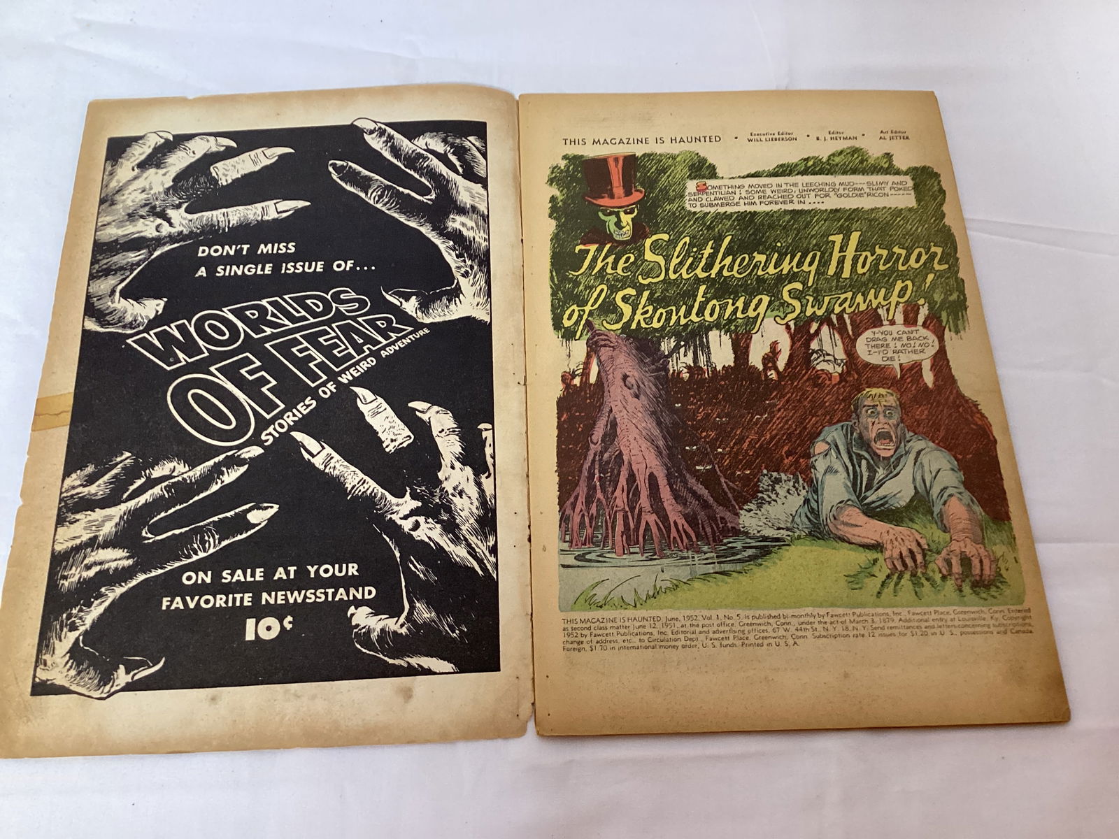 This Magazine is Haunted 5 Fawcett Comic Book - 6