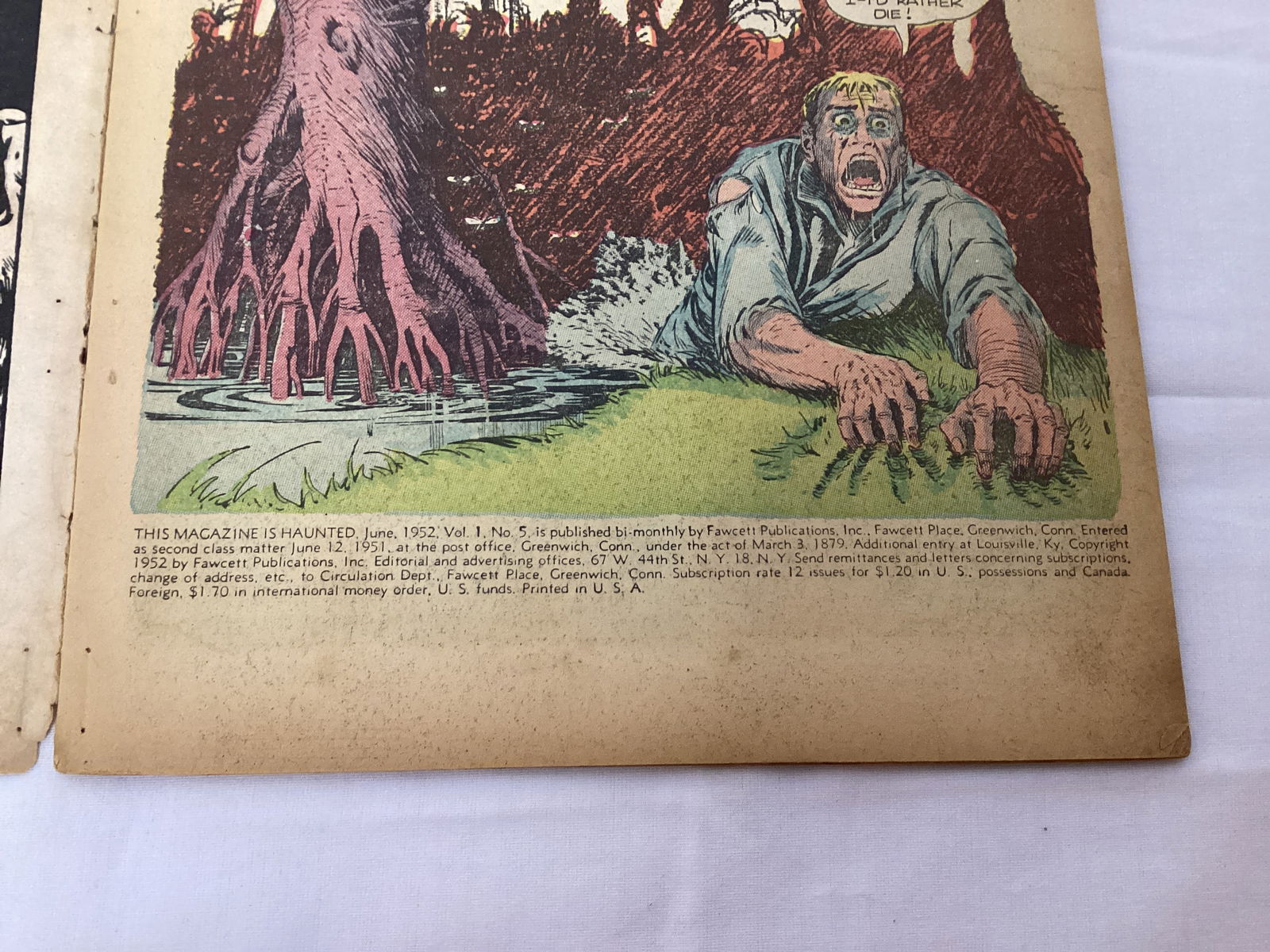 This Magazine is Haunted 5 Fawcett Comic Book - 7