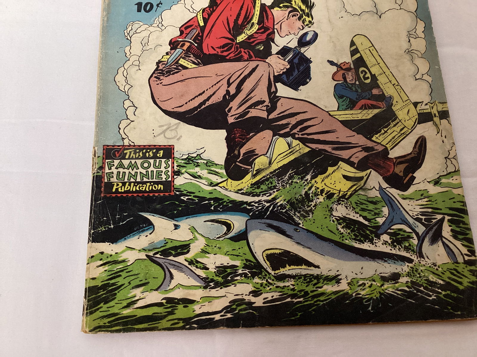 Steve Roper 3 Famous Funnies Comic Book - 4