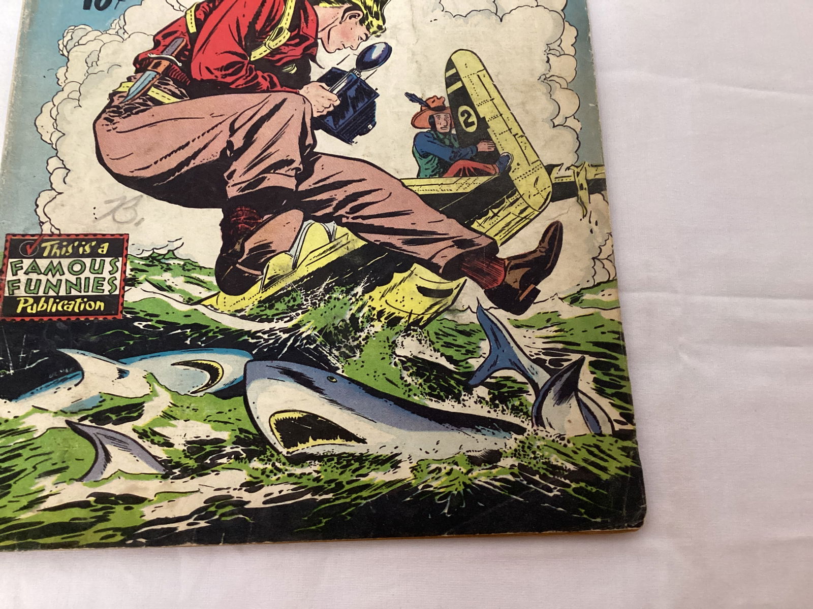 Steve Roper 3 Famous Funnies Comic Book - 5