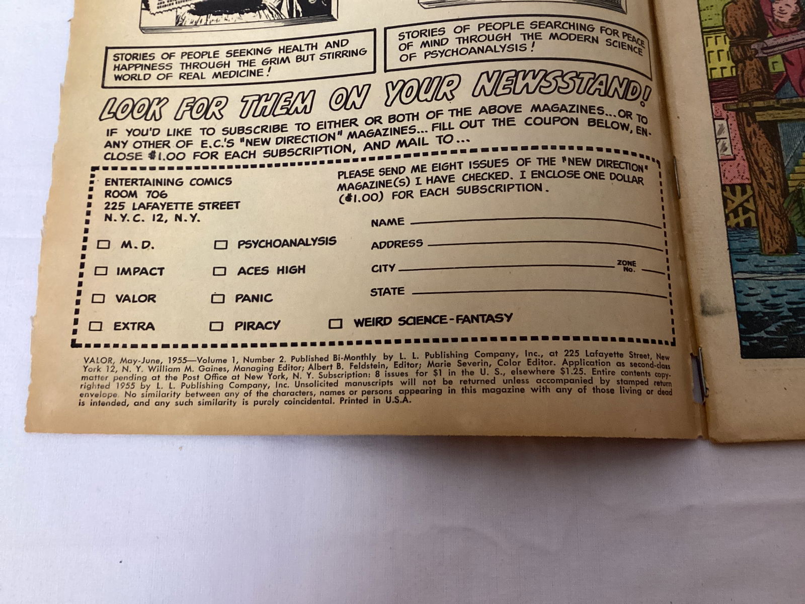 Valor 2 EC Comic Book - 7