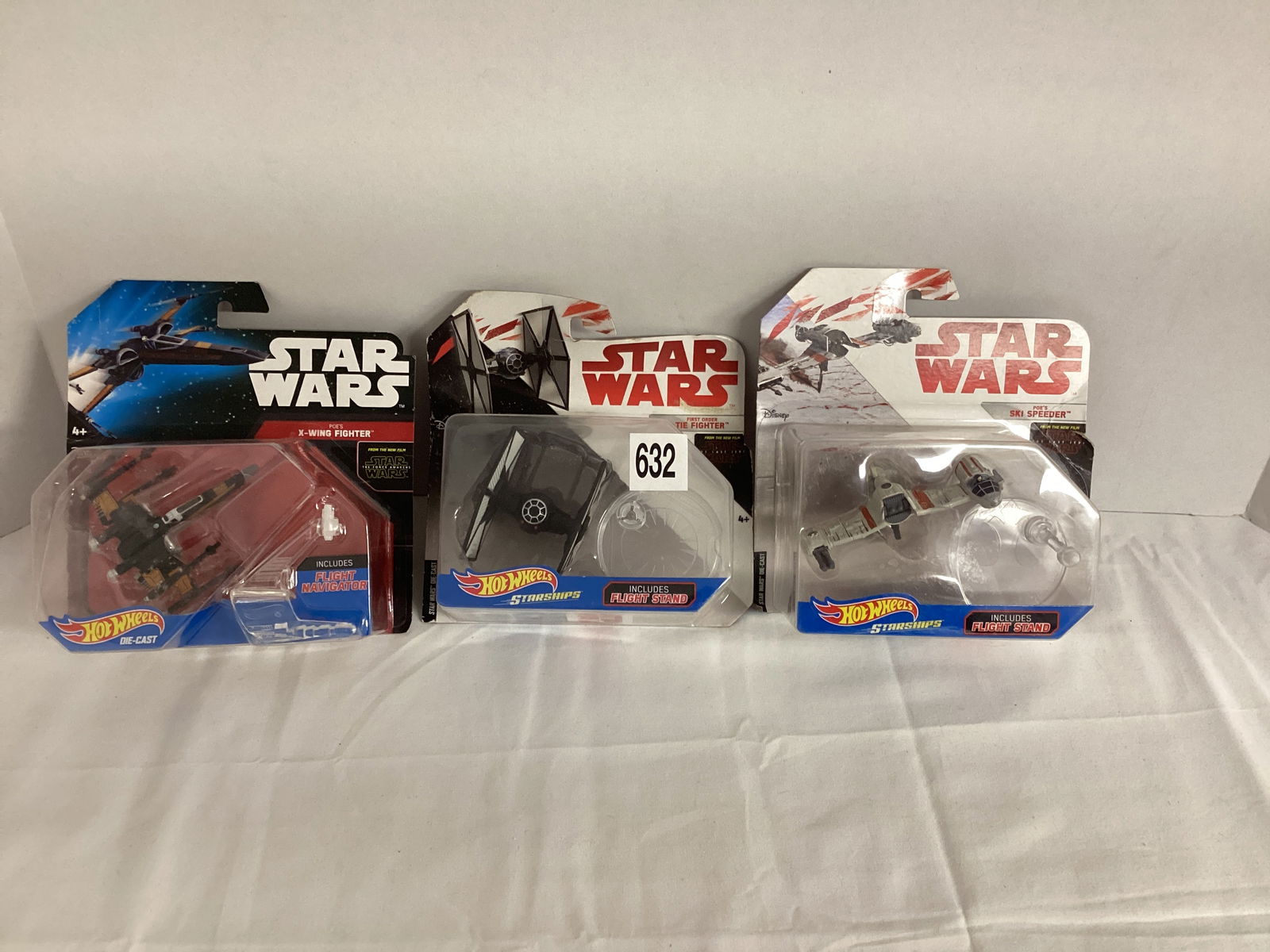 Three Hot Wheels Star Wars Starships (1 of 4)