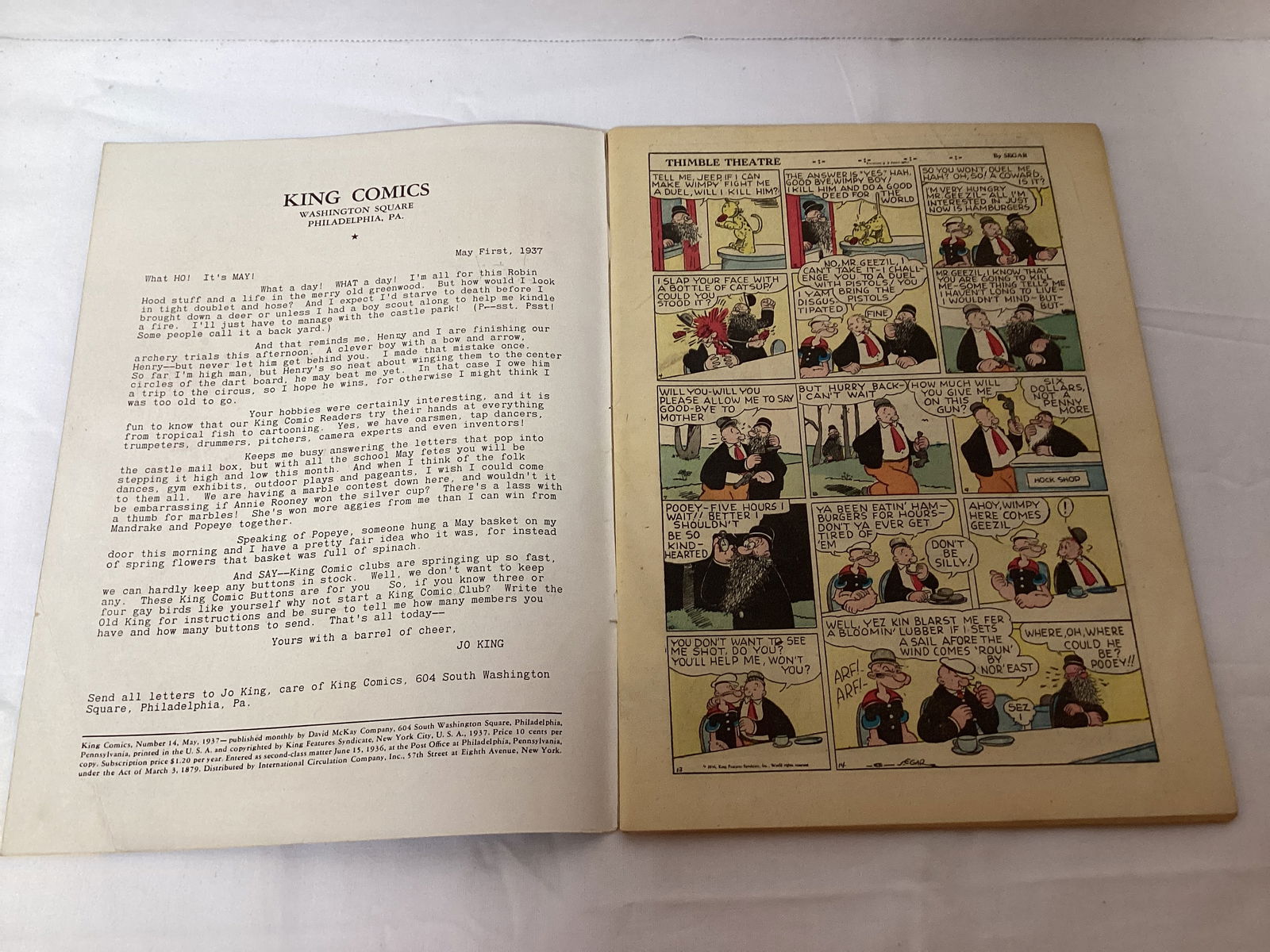 King Comics 14 Comic Book - 6