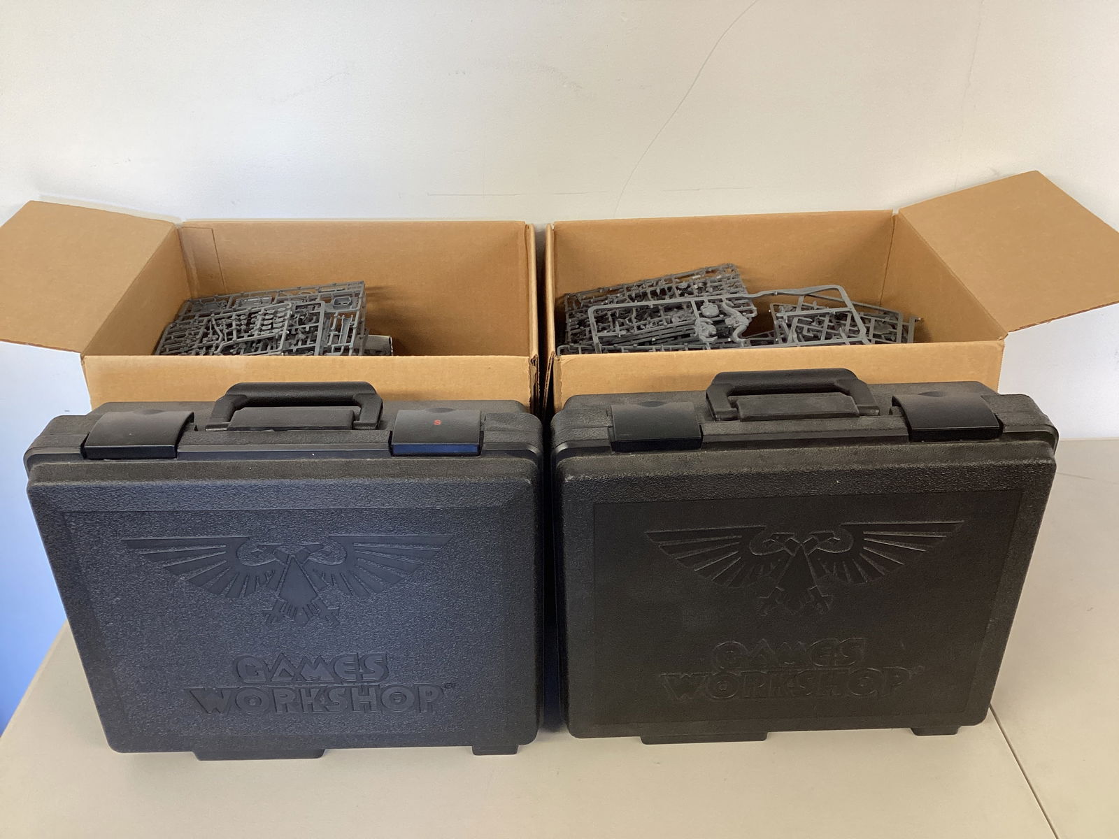 Warhammer, Games Workshop, and Other Role Playing Game Figures and Cases (1 of 6)