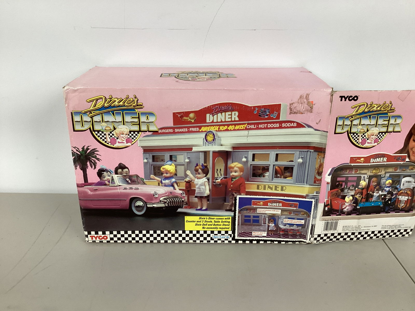 Tyco Dixies Diner Playset: appears to be new in box 
