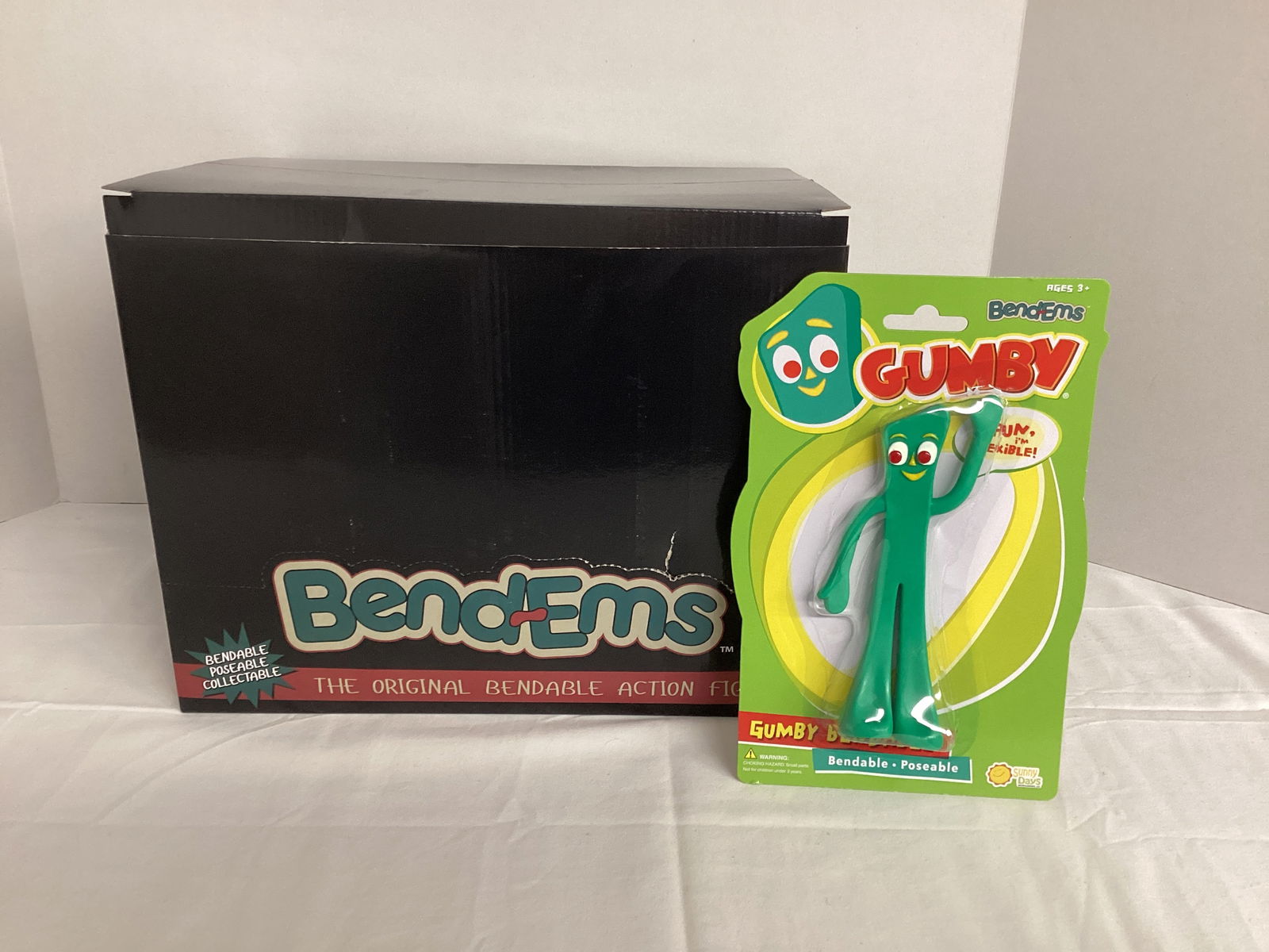Case of 12 Bend-Ems Gumby Figures: .