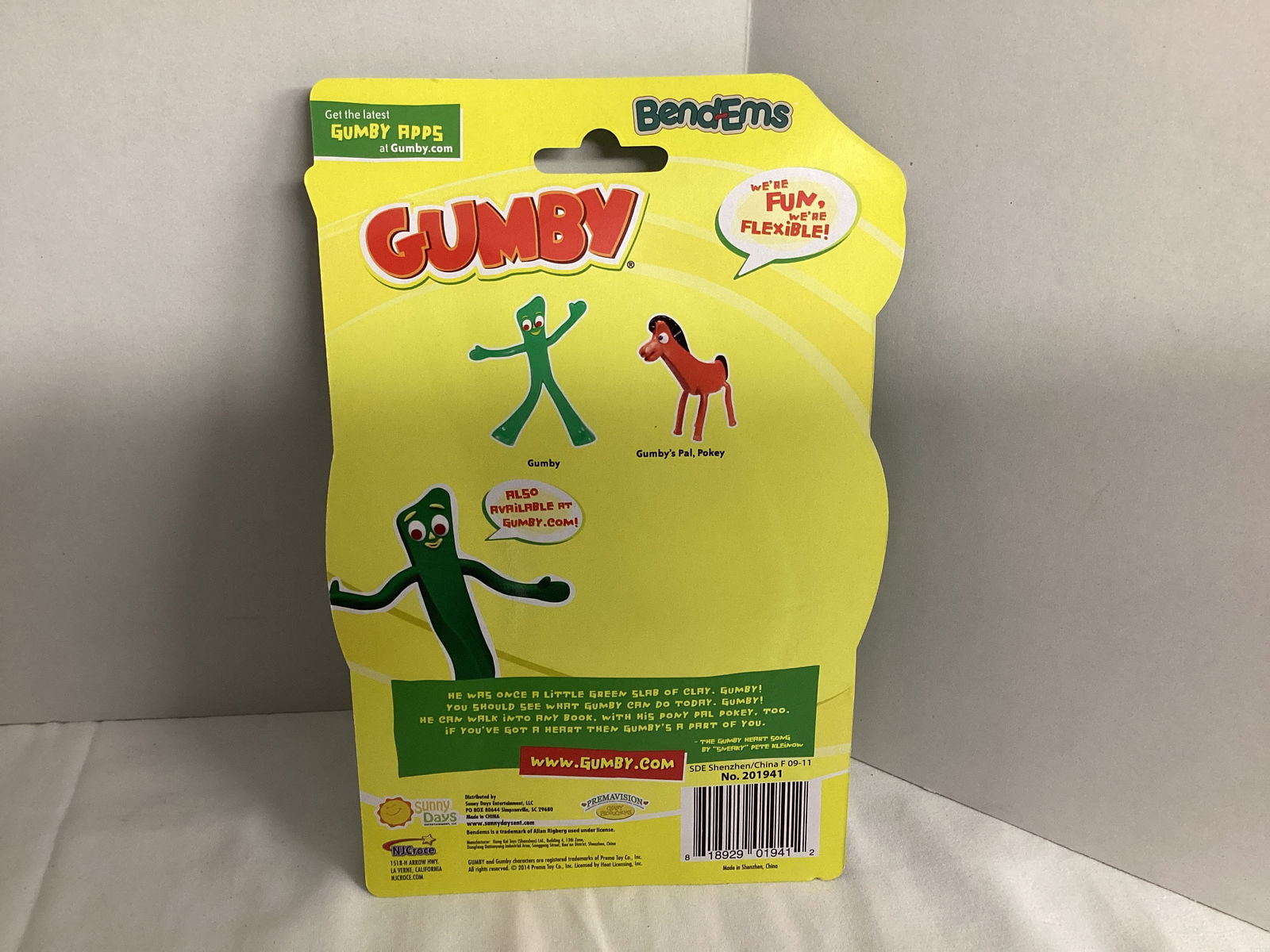 Case of 12 Bend-Ems Gumby Figures - 4
