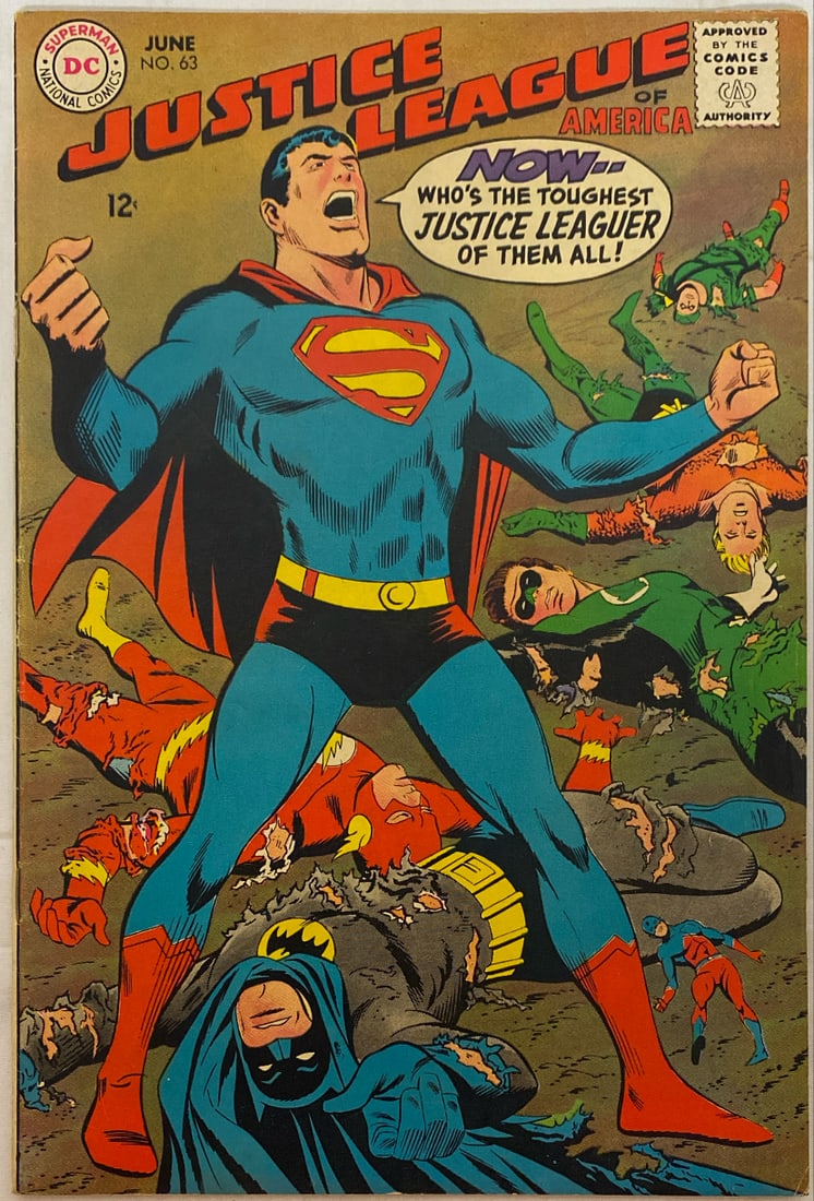 Justice League of America 63 DC Comic Book (1 of 8)