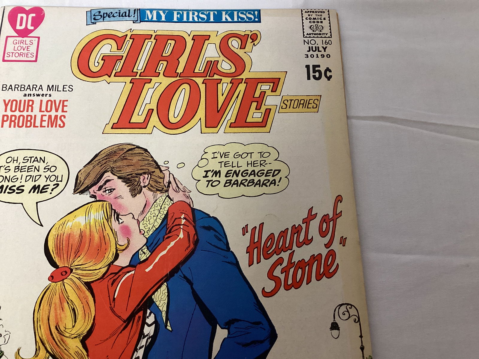 Girls' Love Stories 160 DC Comic Book - 3