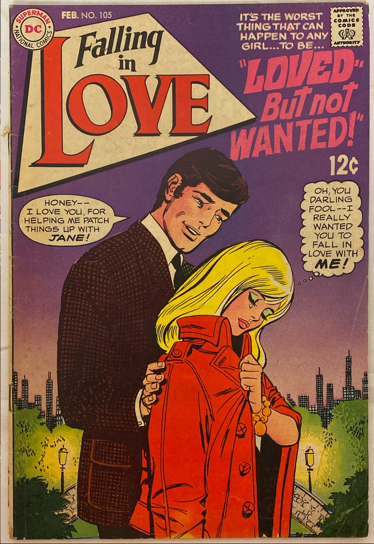 Falling in Love 105 DC Comic Book (1 of 8)