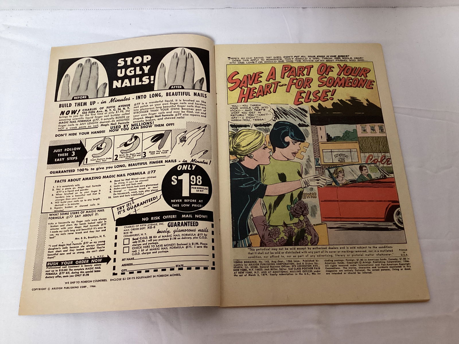 Young Romance 143 DC Comic Book - 6